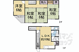 横大路天王前貸家 1