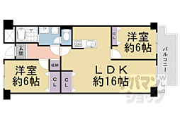 ユニ宇治マンション　5号館 206