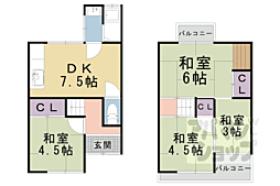京都市山科区川田欠ノ上の一戸建て