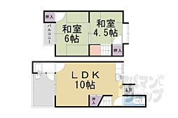 京都市山科区北花山市田町の一戸建て