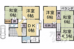 城陽寺田大畔貸家 1