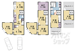 京都市山科区四ノ宮鎌手町の一戸建て