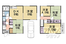 長岡京市下海印寺下内田の一戸建て