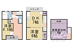 京都市山科区東野森野町の一戸建て