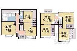 京都市山科区竹鼻西ノ口町の一戸建て