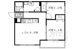 Ｖｉｌｌａ　Ｖｉｓｔａ　Ｄａｉｇｏ　南棟 203