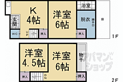 城陽市久世里ノ西貸家 1