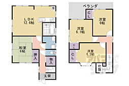 城陽市寺田今堀貸家 1