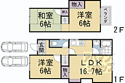 桃山南大島町貸家 1