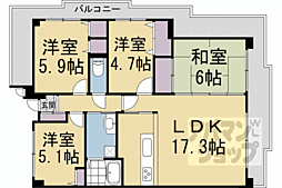 ユニハイム城陽 206