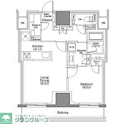 ザ・パークハビオSOHO大手町 903