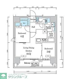 デュオフラッツ浅草蔵前 202