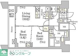 メゾンカルム日本橋馬喰町 1202