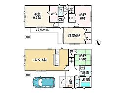 尼崎市北大物町の一戸建て