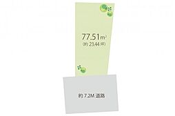 所沢市元町　土地