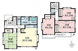 所沢市上新井3丁目　中古一戸建て