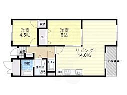 千里坂の木ハイツ 110