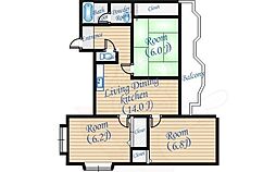 ベルフォーレ永楽荘 201