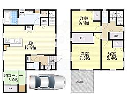吹田市春日3丁目の一戸建て