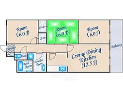 グリーンハイム上山手2 303