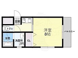 大和コーポ箕面 402