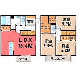 仮)D-ROOM西川田 A棟