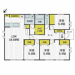 鴻巣市小松３丁目の一戸建て