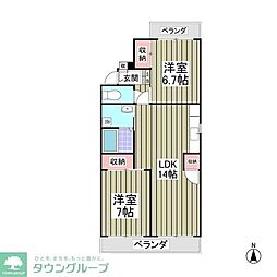 行田ハイツ2号棟 101