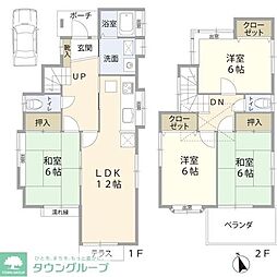 上尾市瓦葺貸家