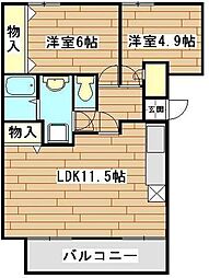 ＣＯＵＲＴ−ＹＡＲＤ三橋公園Ｄ 203