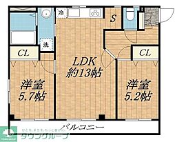 パールハイツ榎 202