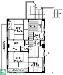 ビレッジハウス大谷6号棟 (401号室) 401