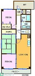 ブリーズ岩槻 201