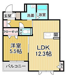 ベレオ鳴門　2号館 207