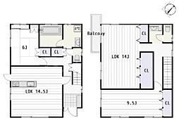北国分一丁目貸家