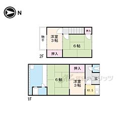 京都市西京区桂千代原町の一戸建て