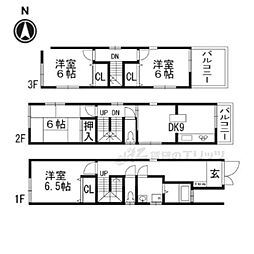 京都市下京区若宮通五条上る布屋町の一戸建て