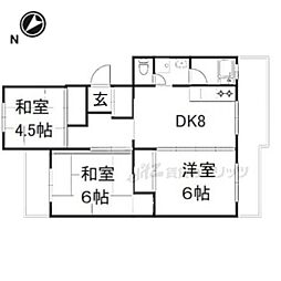 西京極市営住宅9号棟 404