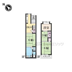 梅津罧原町27-17貸家