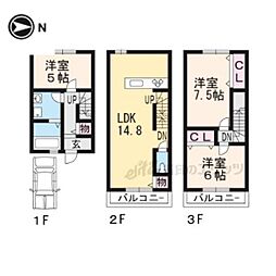 西ノ京内畑町25-20貸家