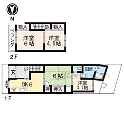 嵐山茶尻町34−16貸家