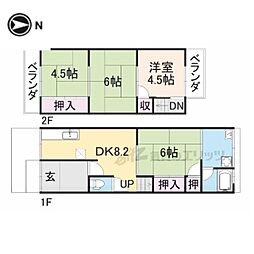 京都市右京区西京極徳大寺団子田町の一戸建て