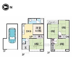 京都市西京区桂千代原町の一戸建て