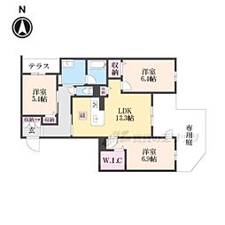 エクレールヴェールシャーメゾン西院 101