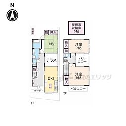 京都市西京区桂乾町の一戸建て