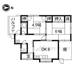 京都市西京区桂久方町の一戸建て