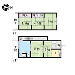 京都市右京区梅津中村町の一戸建て