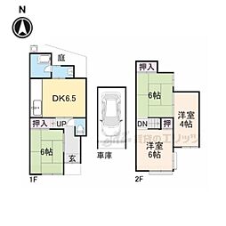 京都市右京区梅津堤上町の一戸建て