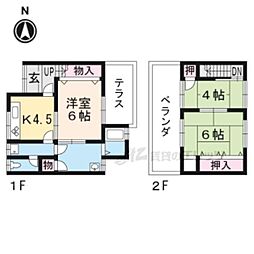 向日市物集女町森ノ上の一戸建て