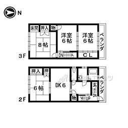 京都市中京区聚楽廻中町の一戸建て